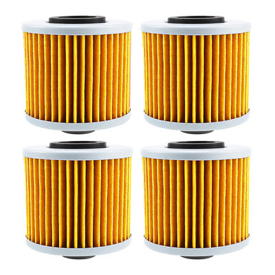 1/2/4 tk Cyleto õlifilter Yamaha TDM850 Grizzly YFM 600 Raptor 700 Dragstar XVS 250 400 650 1100 V-Star XV 535 750 Virago jaoks