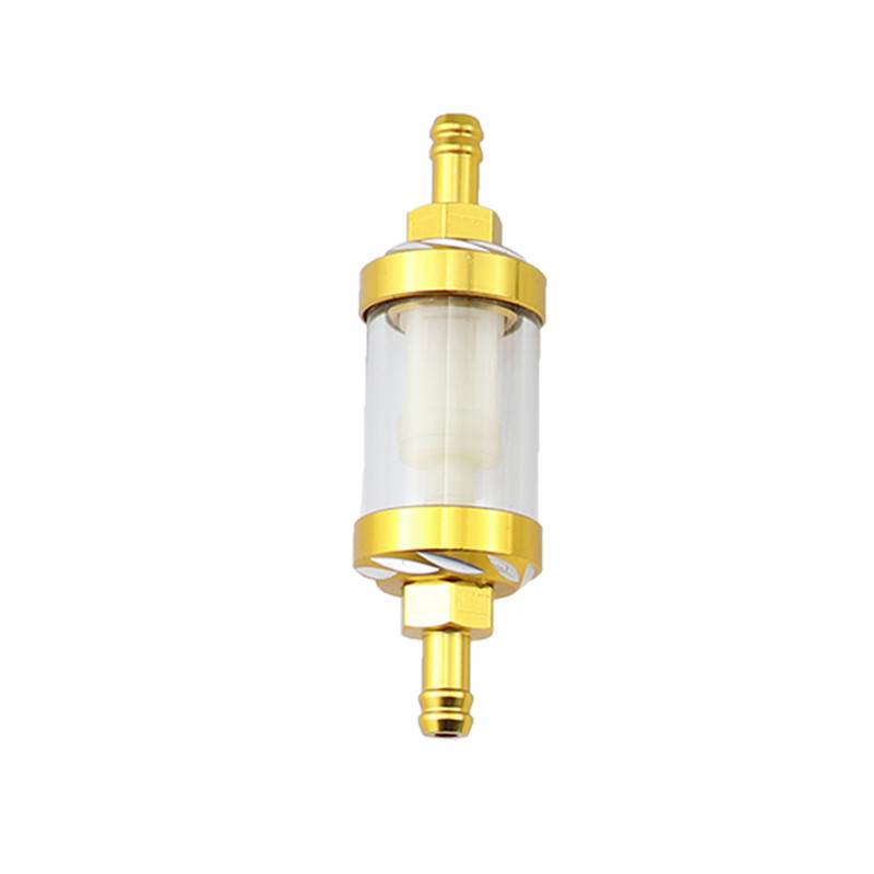 Motocikl Benzin Plin Benzin Ulje Filter goriva Za ATV Dirt Pit Bike Terenska vozila Aluminijska legura CNC Moto Univerzalni 8 mm