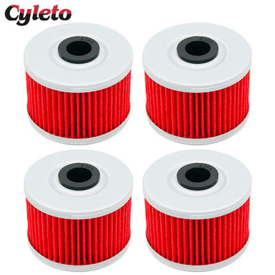 Filtru de ulei Cyleto 1/2/4 buc pentru Honda XR250 XR 250 Baja XR250R XR250L XR350R XR400R XR440 XR500 XR500R XBR500 XR600R XR650L XR650