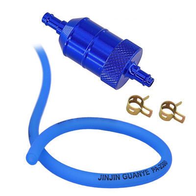 6 mm universaalsed anodeeritud sulamist õlifiltrid 1M 2M 3 meetrit kütusevoolik 1/4" MOOTORRATA MOOTORRATA ROLLER QUAD PIT BIKE CNC