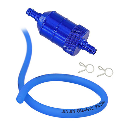 6 mm universaalsed anodeeritud sulamist õlifiltrid 1M 2M 3 meetrit kütusevoolik 1/4" MOOTORRATA MOOTORRATA ROLLER QUAD PIT BIKE CNC