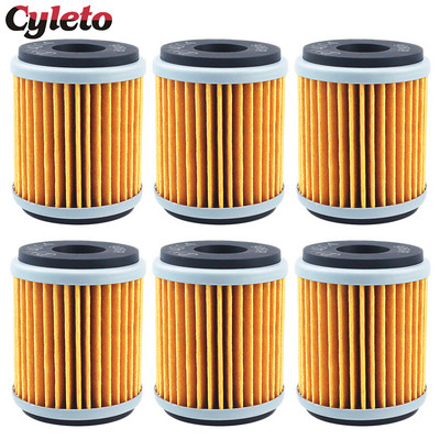 Cyleto eļļas filtrs priekš Yamaha MT125 YZF R125 R15 VP125 YP125 Xmax 125 XG250 XT250 YBR250 CZD300 T110 Crypton YZ250F YZ450F YFZ450