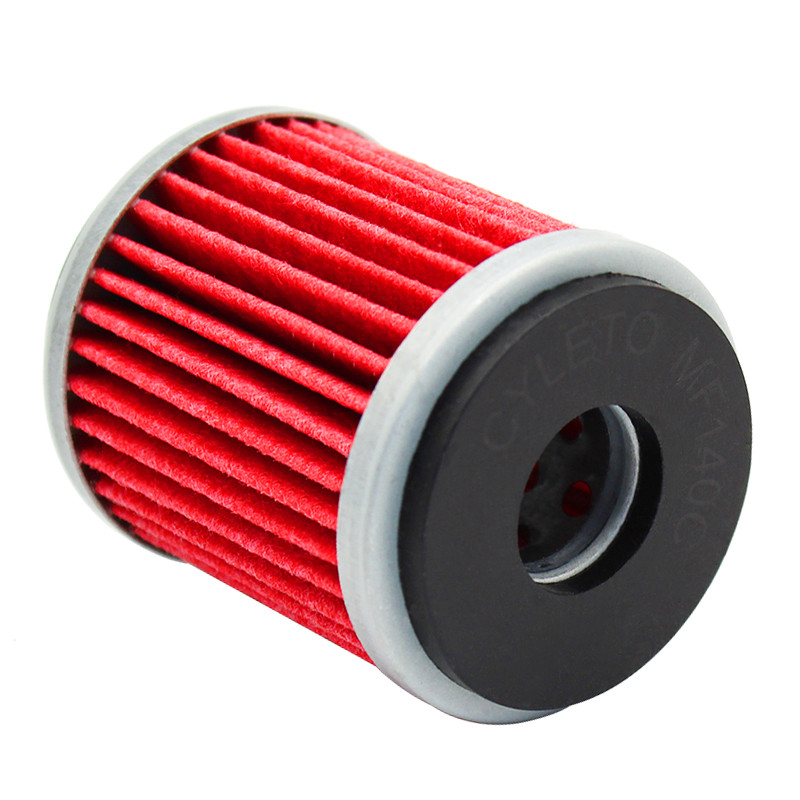 Cyleto õlifilter Yamaha MT125 YZF R125 R15 VP125 YP125 Xmax 125 XG250 XT250 YBR250 CZD300 T110 Crypton YZ250F YZ450F YFZ450 jaoks
