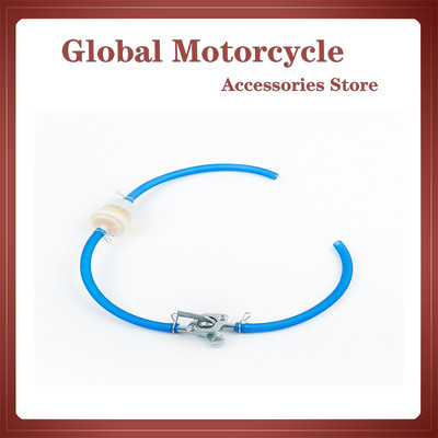 6 mm mootorratta gaasi kütusefilter bensiini toru voolik + 4 klambrit mototõukeratta mustusratas + õli lüliti