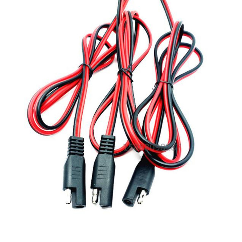 Mootorratta Sae pistik toitepistik 110 cm auto pikenduskaabel akulaadijad kiirühendus juhe laadija spetsiaalne kaabel