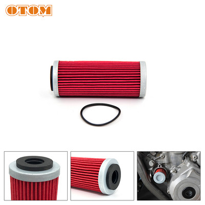 OTOM Motocikl 77338005100 Filter ulja Visokokvalitetni filter papir za KTM HUSQVARNA SXF EXCF XCF XCFW FC FE FS FX 350 Motocross
