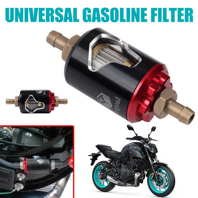 Bensiinifilter Kütusefilter Tugev magnetiline universaalne Honda Yamaha Kawasaki Suzuki BMW mootorrattatarvikute varuosad