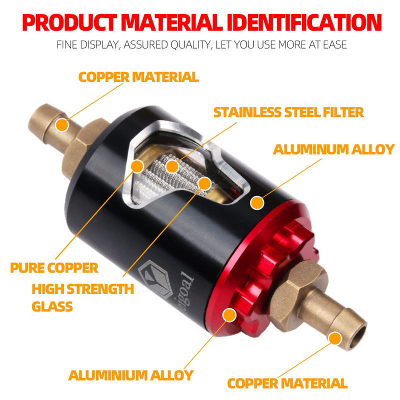 Bensiinifilter Kütusefilter Tugev magnetiline universaalne Honda Yamaha Kawasaki Suzuki BMW mootorrattatarvikute varuosad