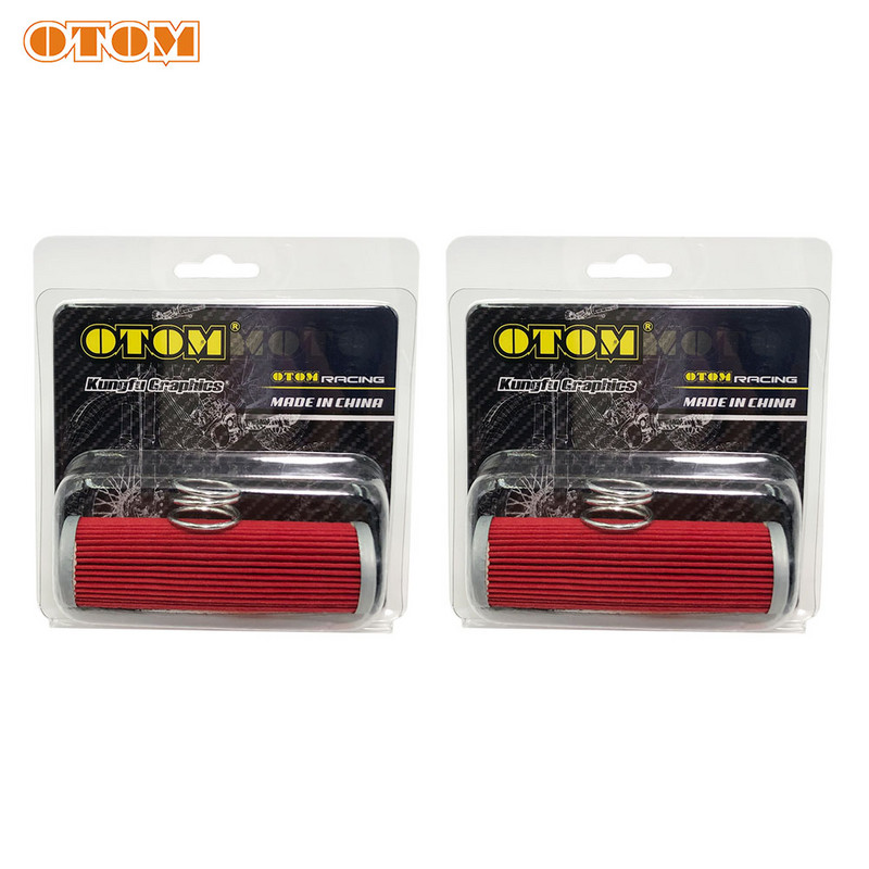 OTOM Motocicletă 2/4 buc Filtre de ulei de motor Hârtie de filtrare importată pentru ZONGSHEN NC250 NC450 Off-Road Motocross Dirt Bike Piese