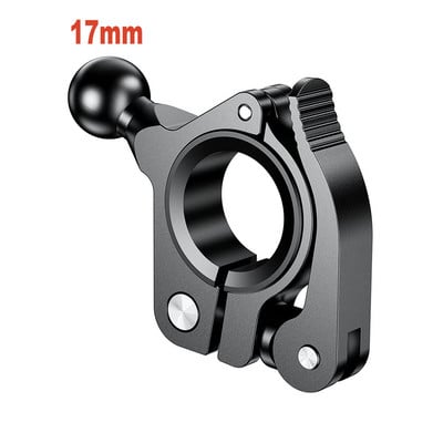 Βάση στήριξης τηλεφώνου μοτοσυκλέτας μοτοσικλέτας QI ασύρματος φορτιστής QC3.0 USB φόρτιση για υποστήριξη τηλεφώνου Moto Βάση βάσης αλουμινίου