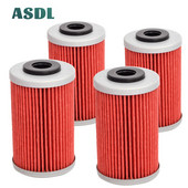 Μοτοσικλέτα 4 τμχ Φίλτρο μηχανής φίλτρου λαδιού κινητήρα για KTM EXCF SXF XCF XCFW EXC XC DUKE 125 250 390 450 500 525 690