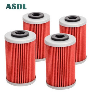 Μοτοσικλέτα 4 τμχ Φίλτρο μηχανής φίλτρου λαδιού κινητήρα για KTM EXCF SXF XCF XCFW EXC XC DUKE 125 250 390 450 500 525 690