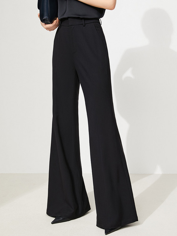 Amii Minimalism Primăvară Pantaloni de costum femei Office Lady Blazer elegant Pantaloni cu talie înaltă Business Casual Vândut separat 12240236