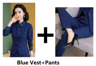 Υψηλής ποιότητας υφασμάτινο επίσημο γυναικείο επαγγελματικό κοστούμι Γυναικείο παντελόνι Φθινόπωρο, Χειμώνας, Επαγγελματικά OL Styles Γυναικεία φόρμα εργασίας