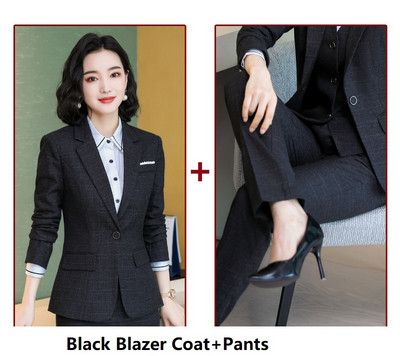 Υψηλής ποιότητας υφασμάτινο επίσημο γυναικείο επαγγελματικό κοστούμι Γυναικείο παντελόνι Φθινόπωρο, Χειμώνας, Επαγγελματικά OL Styles Γυναικεία φόρμα εργασίας