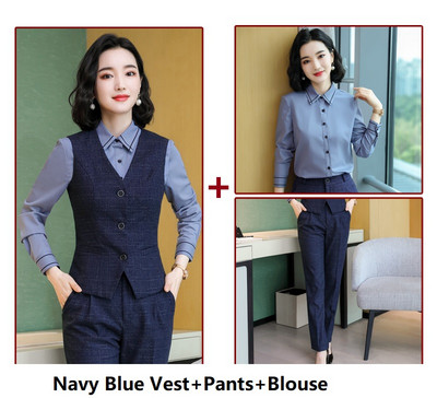 Υψηλής ποιότητας υφασμάτινο επίσημο γυναικείο επαγγελματικό κοστούμι Γυναικείο παντελόνι Φθινόπωρο, Χειμώνας, Επαγγελματικά OL Styles Γυναικεία φόρμα εργασίας