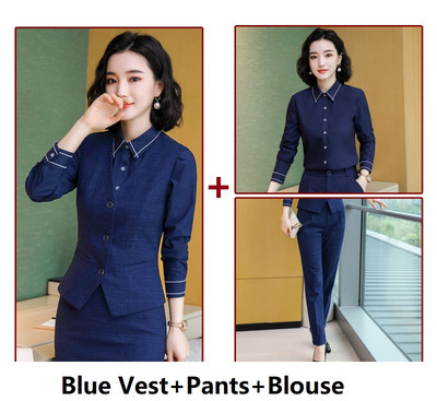 Υψηλής ποιότητας υφασμάτινο επίσημο γυναικείο επαγγελματικό κοστούμι Γυναικείο παντελόνι Φθινόπωρο, Χειμώνας, Επαγγελματικά OL Styles Γυναικεία φόρμα εργασίας