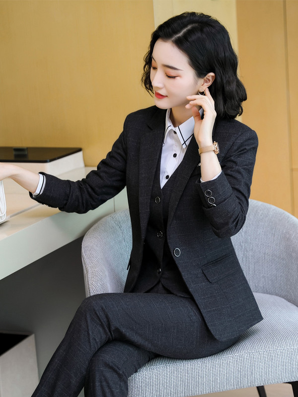 Υψηλής ποιότητας υφασμάτινο επίσημο γυναικείο επαγγελματικό κοστούμι Γυναικείο παντελόνι Φθινόπωρο, Χειμώνας, Επαγγελματικά OL Styles Γυναικεία φόρμα εργασίας