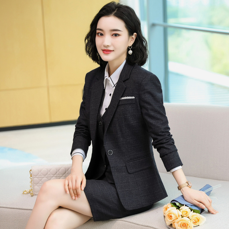 Υψηλής ποιότητας υφασμάτινο επίσημο γυναικείο επαγγελματικό κοστούμι Γυναικείο παντελόνι Φθινόπωρο, Χειμώνας, Επαγγελματικά OL Styles Γυναικεία φόρμα εργασίας