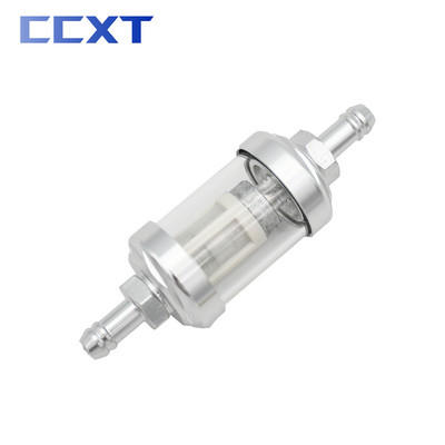 CNC 8mm klaasist gaasikütuse bensiini õlifilter ATV Honda Yamaha Kawasaki Suzuki KTM EXC EXCF SX SXF XC XCW XCF universaalosade jaoks