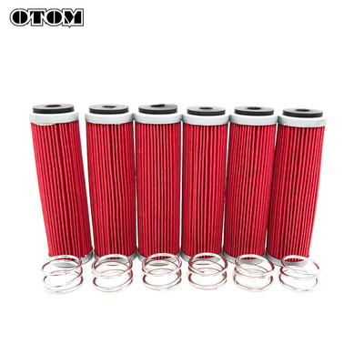 OTOM motociklu eļļas filtrs, importēts augstas kvalitātes filtrēšanas papīrs ZONGSHEN NC250 NC450 motokrosa dzinēja daļas bedres netīrumiem