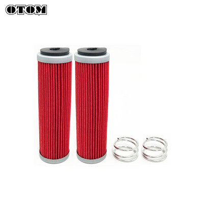 OTOM motociklu eļļas filtrs, importēts augstas kvalitātes filtrēšanas papīrs ZONGSHEN NC250 NC450 motokrosa dzinēja daļas bedres netīrumiem