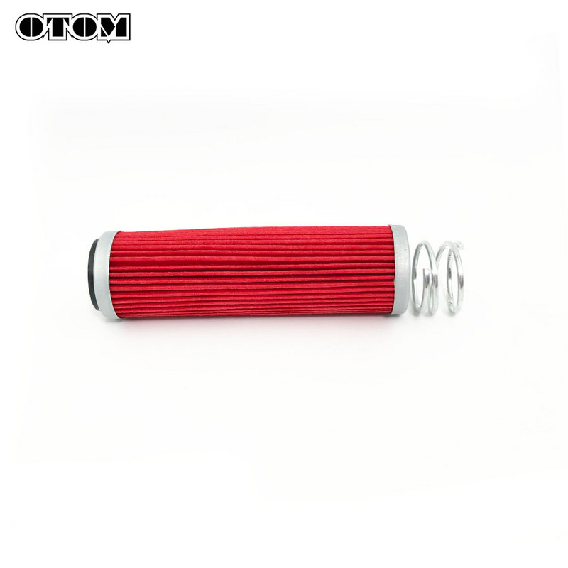 OTOM motociklu eļļas filtrs, importēts augstas kvalitātes filtrēšanas papīrs ZONGSHEN NC250 NC450 motokrosa dzinēja daļas bedres netīrumiem