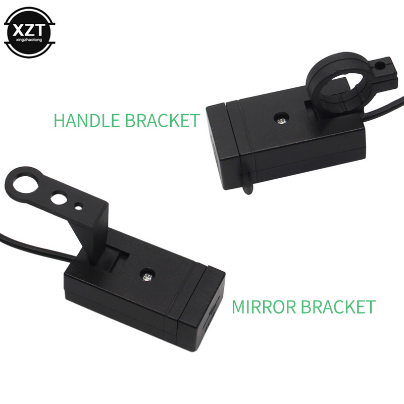 Încărcător universal QC3.0 USB pentru motociclete Adaptor sursă de alimentare de 12V cu schimbare rapidă USB dual impermeabil pentru iphone Samsung Huawei