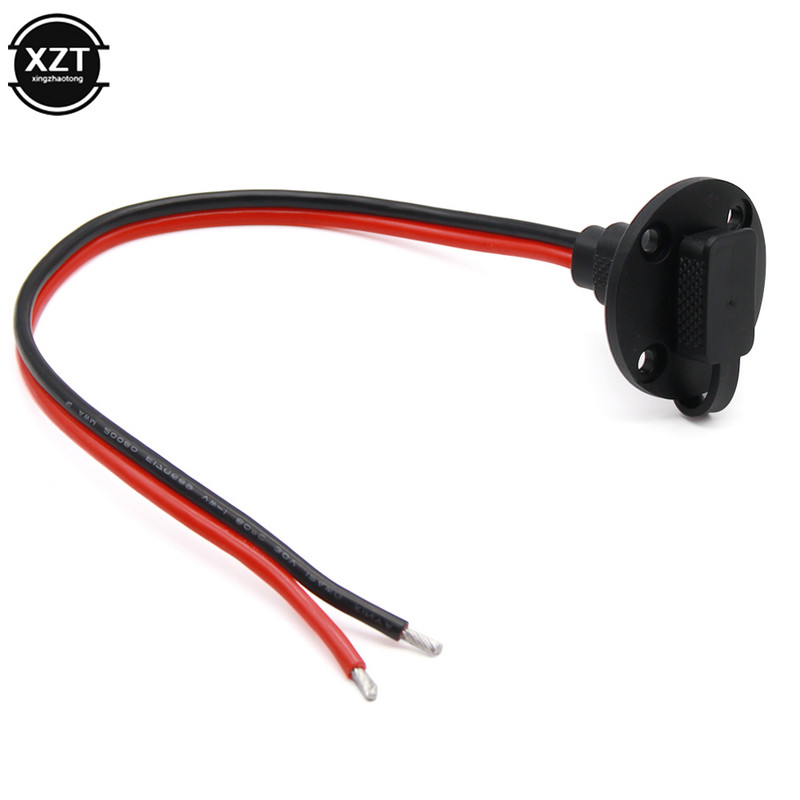 12AWG SAE kabel od 30 cm za brzo odvajanje, produžni kabel za automobilsku ploču, rupe za vijke za solarne panele, baterija za motocikle Battrey
