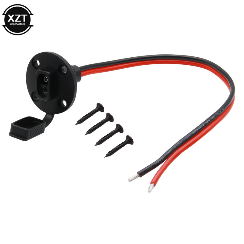 12AWG SAE kabel od 30 cm za brzo odvajanje, produžni kabel za automobilsku ploču, rupe za vijke za solarne panele, baterija za motocikle Battrey
