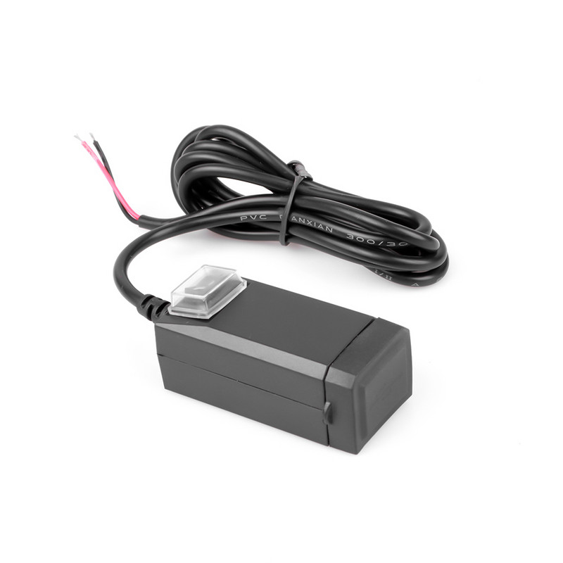 Motorkerékpár töltő többfunkciós vízálló kettős USB-adapter 12V-os telefon kettős gyorstöltés 3,0 5V 3,1A kapcsolós motoros tartozékkal