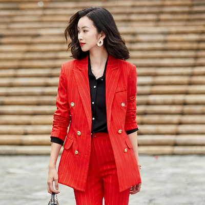 Doamnelor, formale, stiluri OL, costume pantaloni pentru femei, îmbrăcăminte de lucru, cu mâneci lungi, toamnă, iarnă, haine profesionale pentru interviu