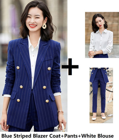 Doamnelor, formale, stiluri OL, costume pantaloni pentru femei, îmbrăcăminte de lucru, cu mâneci lungi, toamnă, iarnă, haine profesionale pentru interviu