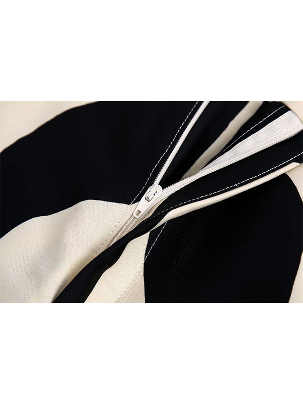 Willshela Ženska modna dvodijelna bluza s printom i hlače s patentnim zatvaračem sprijeda Chic Lady Ležerna ženska odjeća Kompleti hlača