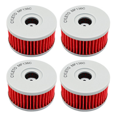 1/2/4 tk Mootorratta õlifilter Suzuki GN250 GN400 GN 250 400 GZ250 Marauder GZ 250 SG350 SP250 SP400 VL125LC Intruder 125 jaoks