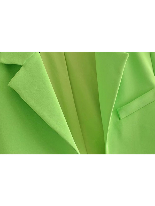 Willshela Dvodijelni komplet ženskih odijela Jednobojni sako na vezanje i mini suknja Elegantna ženska odijela sa jaknom visoke mode, šik