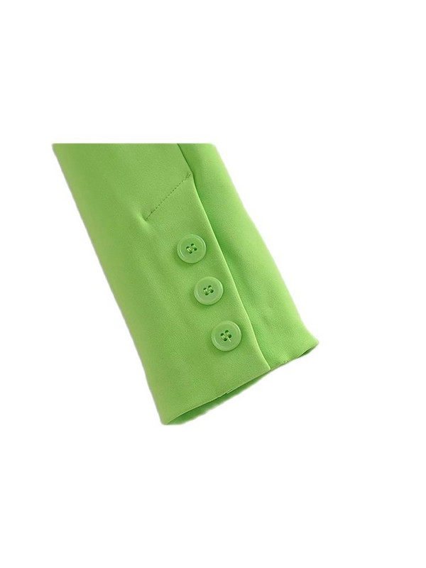 Willshela Dvodijelni komplet ženskih odijela Jednobojni sako na vezanje i mini suknja Elegantna ženska odijela sa jaknom visoke mode, šik