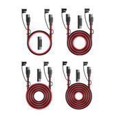 Καλώδιο φόρτισης μπαταρίας Solar SAE to SAE Extension Cable Solar Plug Cord 16AWG Αδιάβροχο για μπαταρίες αυτοκινήτου