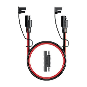 Καλώδιο φόρτισης μπαταρίας Solar SAE to SAE Extension Cable Solar Plug Cord 16AWG Αδιάβροχο για μπαταρίες αυτοκινήτου