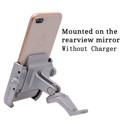 WUPP Suport nou pentru telefon mobil pentru motocicletă pentru Suport pentru telefon de 4" până la 6,6" Suport de montare pentru motocicletă, scuter, bicicletă, clemă de ghidon