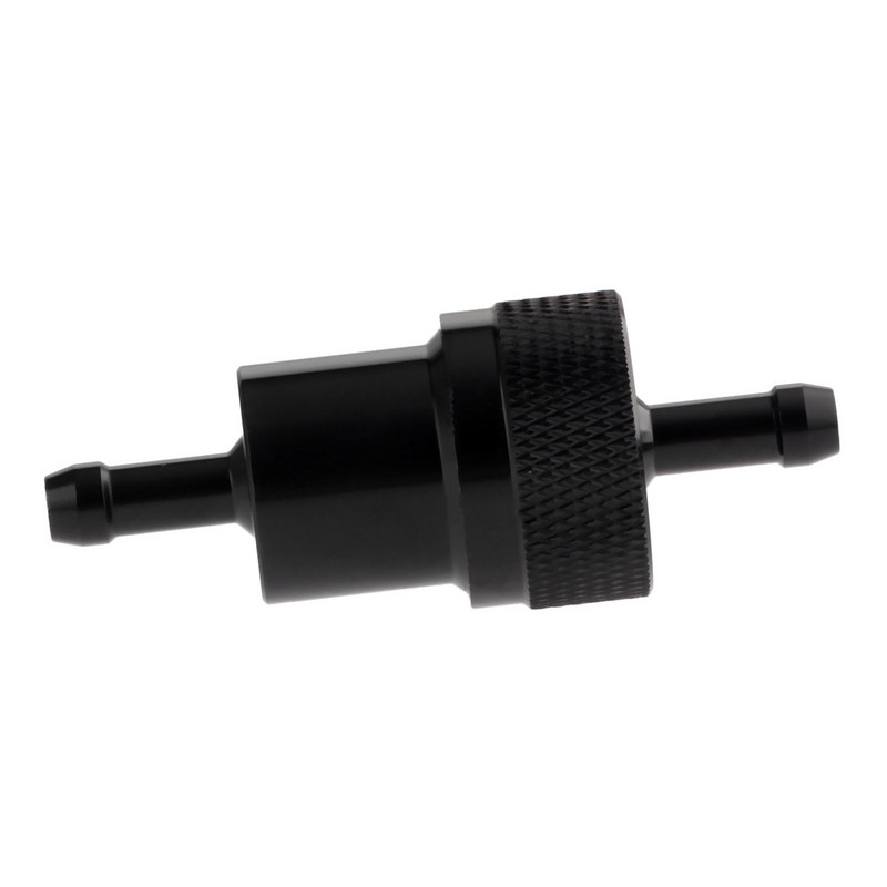 Ενσωματωμένο φίλτρο λαδιού μοτοσικλέτας γενικής χρήσης 1/4" 6mm CNC κράμα αλουμινίου Pit Dirt Bike μοτοσικλετών ATV Τετραπλό φίλτρα καυσίμου 4 χρωμάτων