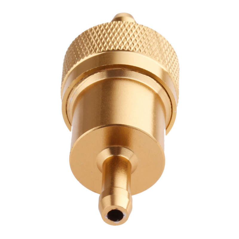 Ενσωματωμένο φίλτρο λαδιού μοτοσικλέτας γενικής χρήσης 1/4" 6mm CNC κράμα αλουμινίου Pit Dirt Bike μοτοσικλετών ATV Τετραπλό φίλτρα καυσίμου 4 χρωμάτων