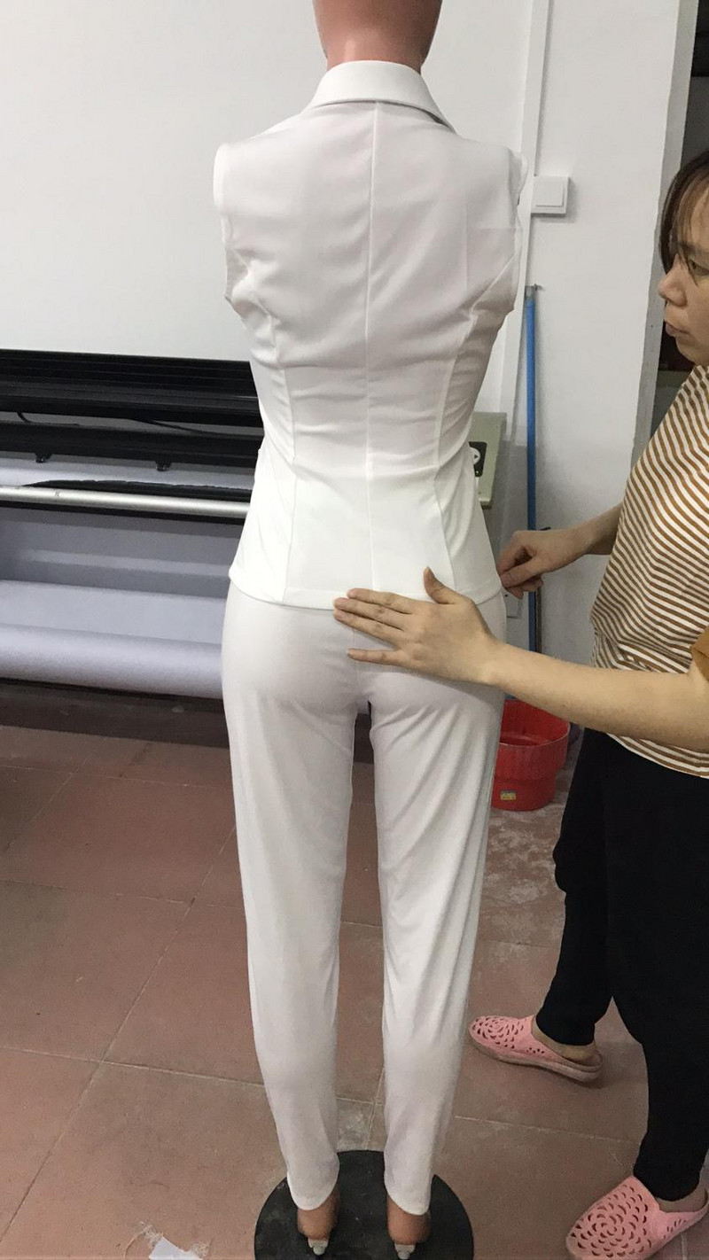 2022 pentru femei, de vară, fără mâneci, cu decolteu cu crestătură, costum de pantaloni lungi, set de două piese, ținută de trening vintage office pentru damă