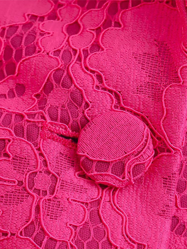 Γυναικείο κοστούμι σακάκι από ύφασμα δαντέλα Γυναικείο μασίφ σακάκι+παντελόνι με φερμουάρ 2 τμχ Σετ πανωφόρι 2022 Άνοιξη φθινόπωρο Γραφείο Γυναικεία βασικά ρούχα