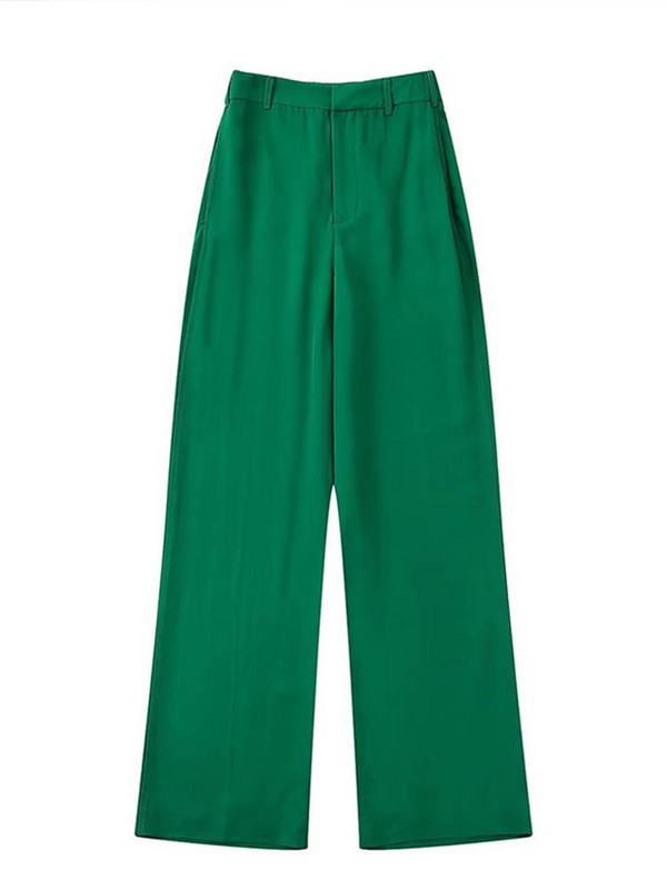 Blazer elegant pentru femeie, costum de haină pentru femei, mâneci cu pene, blazere și pantaloni cu talie înaltă, costum 2 piese, ținută de îmbrăcăminte exterioară pentru damă.