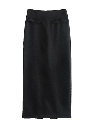 Seturi de vestă cu decolteu în V cu revere pentru femei, la modă, solidă, fustă One Pace, set de 2 bucăți, primăvară 2023, nou ocazional, pentru dama, topuri scurte, costume