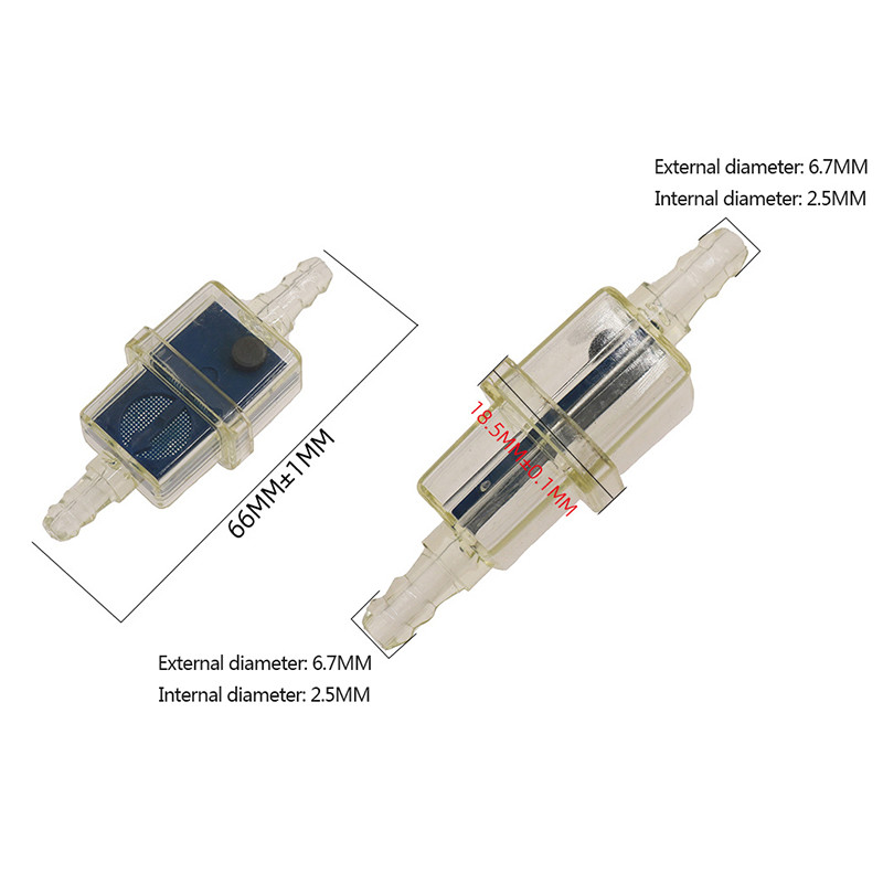 Filtre universale de ulei în linie de gaz Filtrare în vid de înlocuire pentru motocicletă, motocicletă, scooter