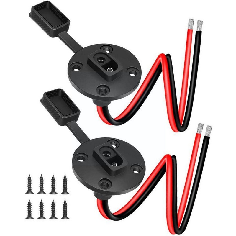 12V SAE la SAE Conector Mascul la Femeie Priză Cablu Deconectare rapidă Montare pe panou auto Montabil încastrat pentru mașină