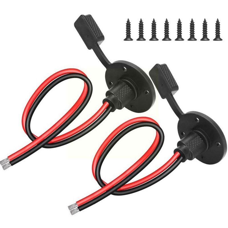 12V SAE la SAE Conector Mascul la Femeie Priză Cablu Deconectare rapidă Montare pe panou auto Montabil încastrat pentru mașină