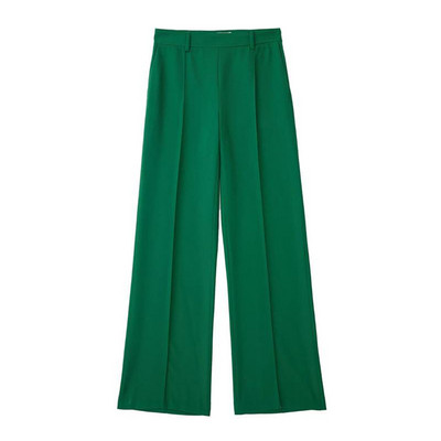 TRAF Νέα γυναικεία κοστούμια blazer 2022 Φθινοπωρινά χειμερινά ρούχα γραφείου με διπλό στήθος Μπουφάν + παντελόνια με φερμουάρ Flare